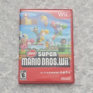 Nintendo New Super Mario Bros. Wii Multiplayer Nintendo Wii Manual Included
